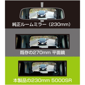 HYBRID5000SRミラー クローム 槌屋ヤック