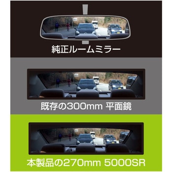 HYBRID5000SRミラー クローム 槌屋ヤック