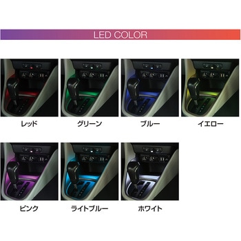アンビエント レインボー ミニUSBライト 槌屋ヤック