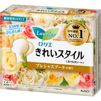 ロリエきれいスタイルプレシャスブーケ72コ入 花王