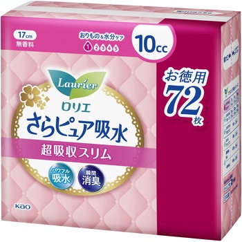 LさらP吸水超吸収スリム10cc無香料72枚SJ 花王