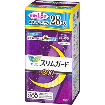 ロリエスリムガード多い夜用300 28コ入 花王