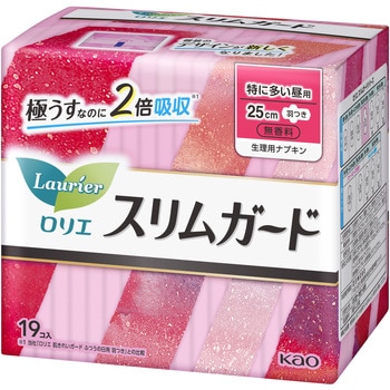 ロリエスリムガード特に多い昼用19コ 花王