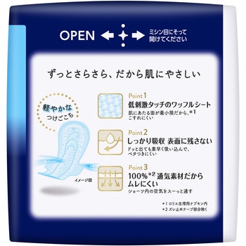 ロリエしあわせ素肌スリム30昼夜兼用羽13コ 花王