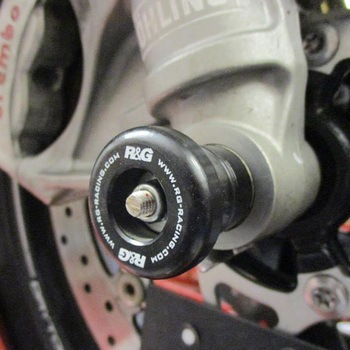 Front Spindle Sliders R&G RACING PRODUCTS