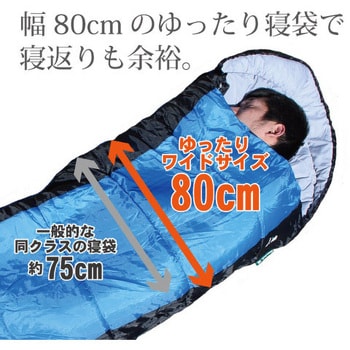 ふわ暖Light 防災寝袋封筒型-6℃ Bears Rock