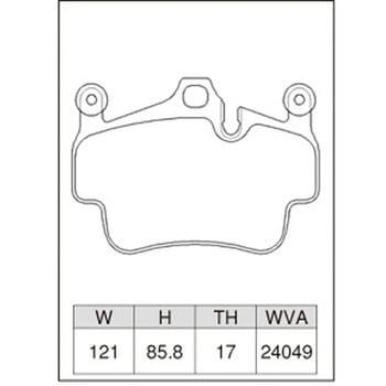 輸入車用ブレーキパッド(低ダストタイプ) 昭和自動車