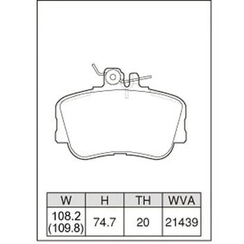 輸入車用ブレーキパッド(低ダストタイプ) 昭和自動車
