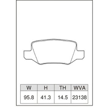 輸入車用ブレーキパッド(低ダストタイプ) 昭和自動車