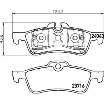 輸入車用シルベラミック ブレーキパッド(低ダストタイプ)/YANASE HELLA PAGID
