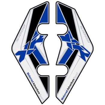 BFF06WKB FRONT FENDER KIT MOTO GRAFIX (gOtBbNX) KԎBMW S1000XR(15-17) FWHITE/BLACK/BLUE   BFF06WKB 82677754