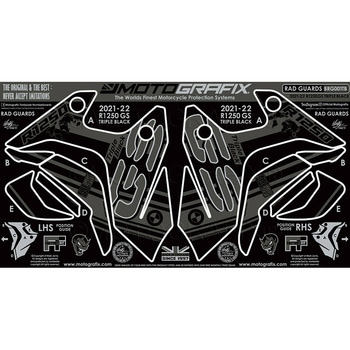 Number Board Decal Protector MOTO GRAFIX (モトグラフィックス)