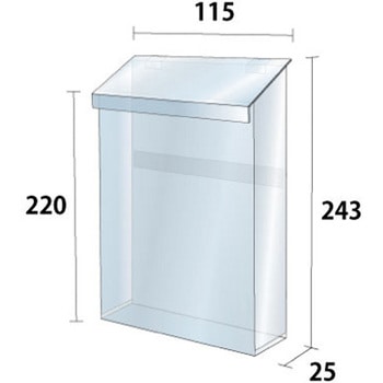 ブラックイージーリンクスタンド看板 A4縦2片面パンフレットケース屋外用 常磐精工