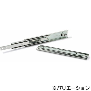 鍋屋バイテック会社 スライドレール 3段引 セルフクローズ機構つき NBK(鍋屋バイテック会社)