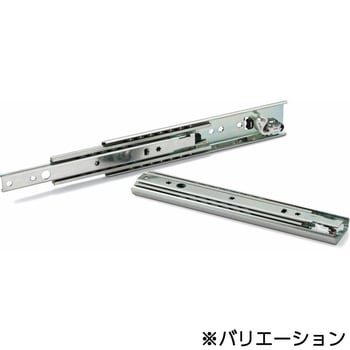 鍋屋バイテック会社 スライドレール 3段引 セルフロック機構つき NBK(鍋屋バイテック会社)