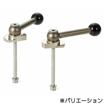 鍋屋バイテック会社 ラッチレバー 水平レバータイプ・上方向締めつけ・背面取りつけ (ステンレス製) NBK(鍋屋バイテック会社)