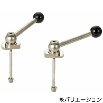 鍋屋バイテック会社 ラッチレバー 角度つきレバータイプ・上方向締めつけ・背面取りつけ(ステンレス製) NBK(鍋屋バイテック会社)
