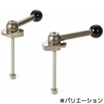 鍋屋バイテック会社 ラッチレバー 水平レバータイプ・下方向締めつけ・背面取りつけ (ステンレス製) NBK(鍋屋バイテック会社)