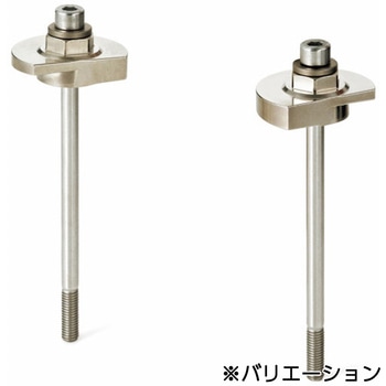 鍋屋バイテック会社 ラッチレバー スパナ操作タイプ・下方向締めつけ・前面取りつけ (ステンレス製) NBK(鍋屋バイテック会社)