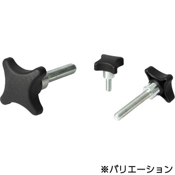 鍋屋バイテック会社 十字ノブ(おねじ) NBK(鍋屋バイテック会社)