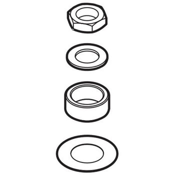 マルチレックスバルブ ABシリーズ用コイル固定部品キット(部品) CKD