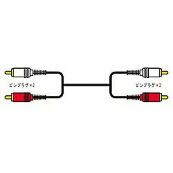 JVCオーディオケーブル (CN180G オーディオコード ピンプラグ×2 JVCオーディオケーブル (CN180G オーディオコード ピンプラグ×2