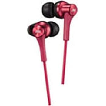 イヤホン カナル型  レッド HA-FX46-R [Φ3.5mm ミニプラグ] JVC(ビクター)