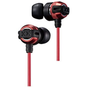 イヤホン カナル型  レッド HA-FX33X-R [Φ3.5mm ミニプラグ] JVC(ビクター)