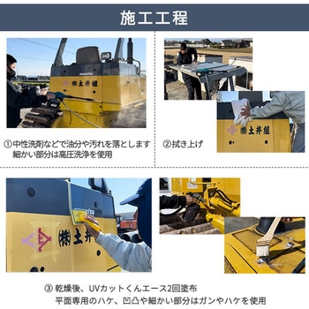 カットくんエース Ag+ 塗装面再生・保護剤 塗料 屋外 YAMAZEN(山善)