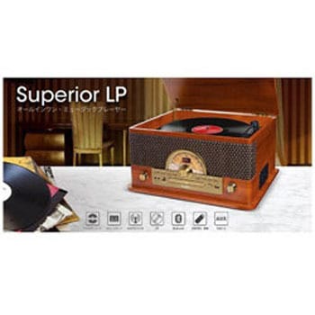 SUPERIORLP USB端子搭載レコードプレーヤー Superior LP [USBメモリ