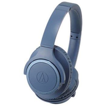 ブルートゥースヘッドホン  ブルー ATH-SR30BT BL [リモコン・マイク対応 /Bluetooth] audio-technica