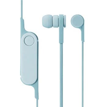 bluetooth イヤホン カナル型  ブルー LBT-HPC14MPXBU [リモコン対応 /ワイヤレス(ネックバンド) /Bluetooth] エレコム