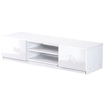 ロビン背面収納テレビ台W120cm ホワイト ナカムラ