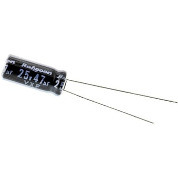 コンデンサ 47μF 25Vdc ルビコン