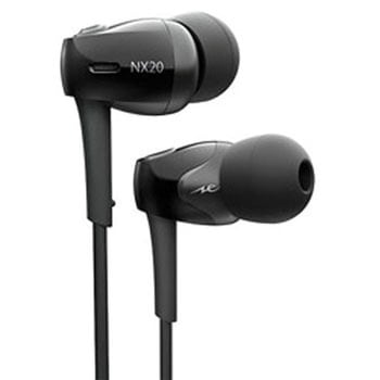 イヤホン カナル型 HP-NX20K ブラック [Φ3.5mm ミニプラグ /ハイレゾ対応] ラディウス