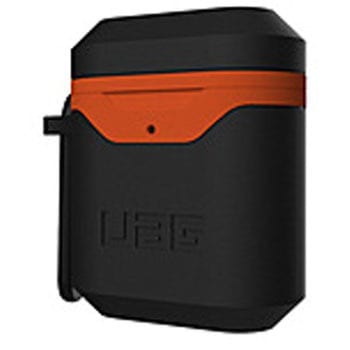 AirPods用ハードケース  ブラック/オレンジ UAG-RAPHV2-B/O UAG