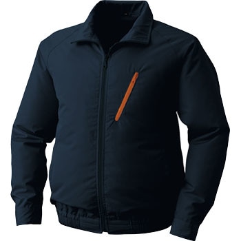 ポリエステル製空調服TM(ウェア、ワンタッチファン2個、ケーブル、電池ボックス) 空調服