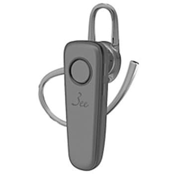 耳掛け式ヘッドセット Call 01 ダークグレー 3ee(スリー)