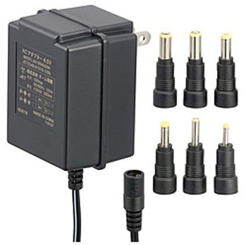 電源アダプター 0.5A AudioComm オーム電機 AC/DCマルチ