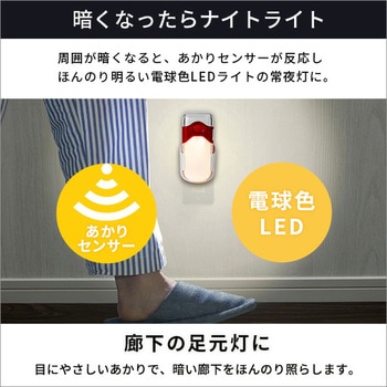 多機能 LEDセンサーライト ホームテイスト