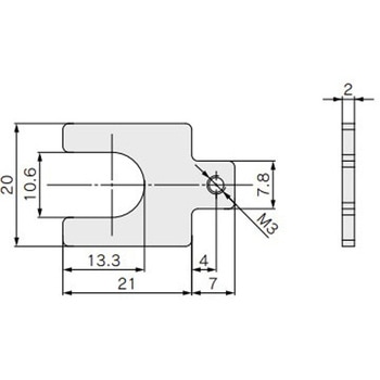 無線アダプタ固定ブラケット SMC