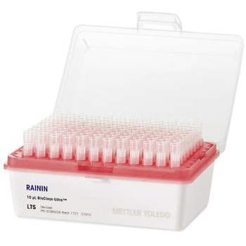 低吸着LTSチップ リムーバブルカバーラック入 ローリテンションチップ RT LTS 20μL FL 960A/10 METTLER TOLEDO(メトラー・トレド)