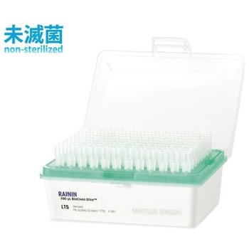 低吸着LTSチップ リムーバブルカバーラック入 ローリテンションチップ RT LTS 250μL L 960A/10 METTLER TOLEDO(メトラー・トレド)