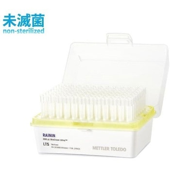 低吸着LTSチップ リムーバブルカバーラック入 ローリテンションチップ RT LTS 300μL L 768A/8 METTLER TOLEDO(メトラー・トレド)