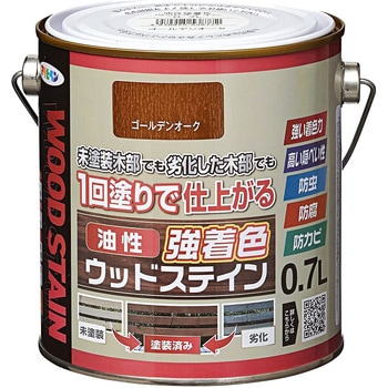 油性強着色ウッドステイン アサヒペン