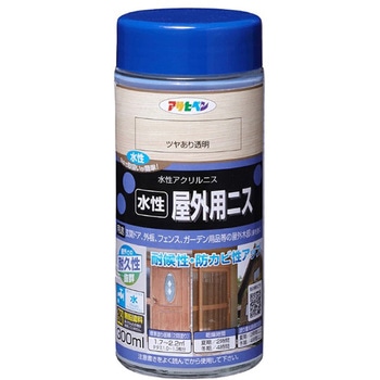 水性屋外用ニス アサヒペン