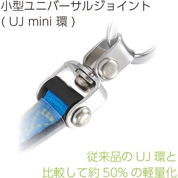リーロックmini フルハーネス/胴ベルト兼用巻取式ランヤード サンコー(タイタン)