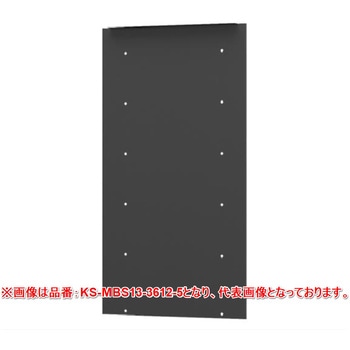 ポスト(プチ宅unit据置設置対応)固定用背面パネルH100ポスト用ブラック NASTA(ナスタ)