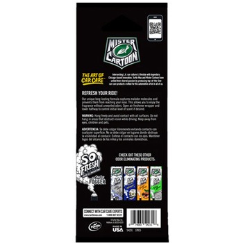 Turtle Wax/Mister Cartoon ペーパーエア フレッシュナー 1箱 3個入 TurtleWAX(タートルワックス)