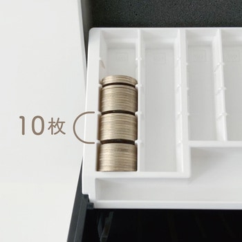 キャッシュボックス グレー カール事務器
